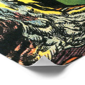 Sie können es nicht mitnehmen Geister Horror Comic Poster (Ecke)