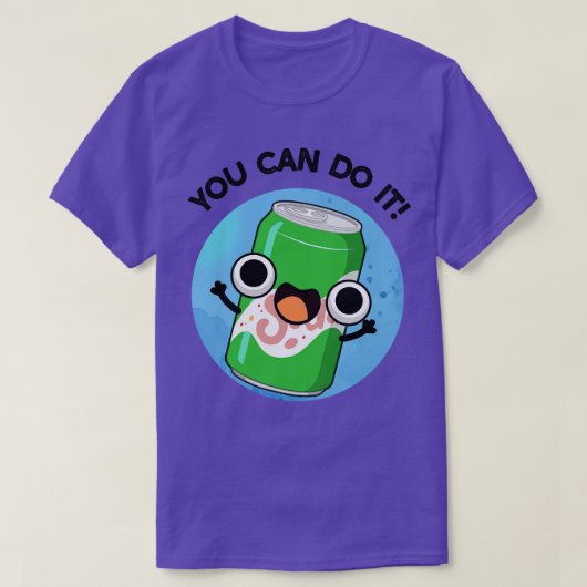 Sie können es Niedlichen Soda Puffer 1 T-Shirt (Design vorne)