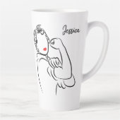 Sie können es stilvoll und modern Rosie The Rivete Milchtasse (Rechts)