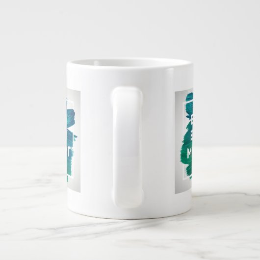 Sie können es tun 2 Jumbo-Tasse (Rückseite)