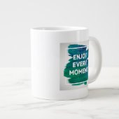 Sie können es tun 2 Jumbo-Tasse (Vorderseite Rechts)
