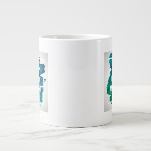 Sie können es tun 2 Jumbo-Tasse (Vorderseite)