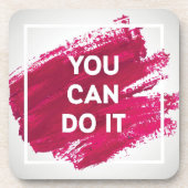 Sie können es tun 3 getränkeuntersetzer (Vorderseite)