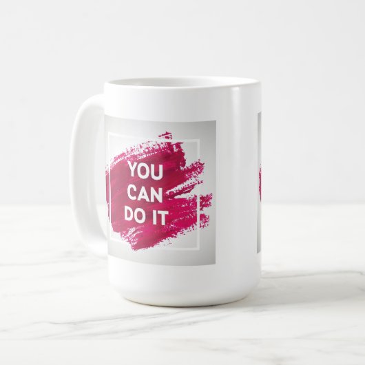 Sie können es tun 3 kaffeetasse (Vorderseite Links)