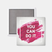 Sie können es tun 3 magnet (Vorderseite/Rückseite)