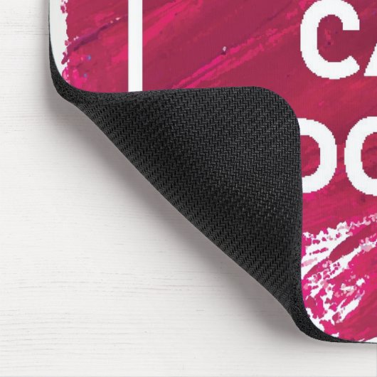 Sie können es tun 3 mousepad (Ecke)