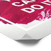 Sie können es tun 3 poster (Ecke)