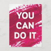 Sie können es tun 3 postkarte (Vorderseite)