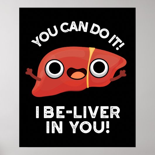 Sie können es tun, ich lebe in Ihnen positive Lebe Poster (Vorne)