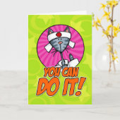 Sie können es tun! karte (Gelbe Blume)