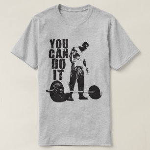 SIE KÖNNEN ES TUN - Powerlift Workout Motivierend T-Shirt