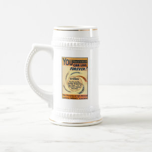 SIE KÖNNEN FÜR BIENSTEIN LEBEN BIERGLAS