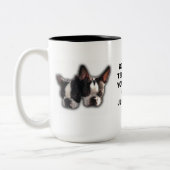 Sie können gerade ein nicht besitzen zweifarbige tasse (Links)