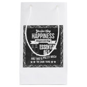 Sie können Glück nicht kaufen, aber Sie können Kleine Geschenktüte (Vorderseite)