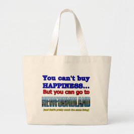 SIE KÖNNEN GLÜCK NICHT KAUFEN JUMBO STOFFBEUTEL