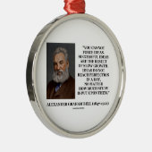 Sie können Ideen-langsames Wachstums-Bell-Zitat Ornament Aus Metall (Rechts)