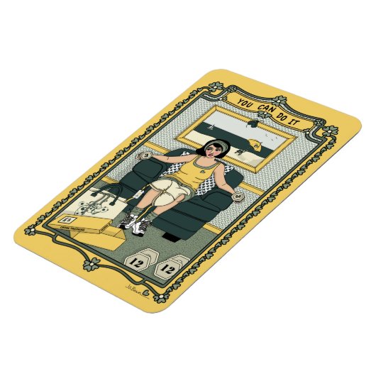 Sie können ihn_C_4x6-Kühlschrank erstellen Magnet (Linke Seite)