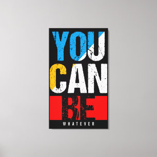 Sie können Ihre eigene Leinwand Behalten oder gest