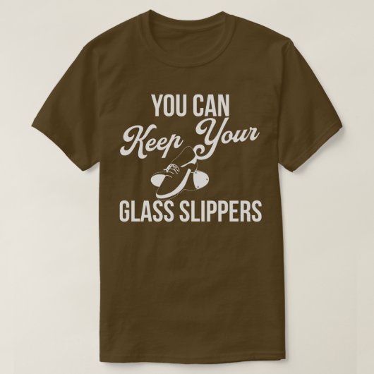 Sie können Ihre Glass-Slippers Funny Stich Tanzen T-Shirt (Design vorne)