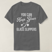 Sie können Ihre Glass-Slippers Funny Stich Tanzen  T-Shirt (Design vorne)