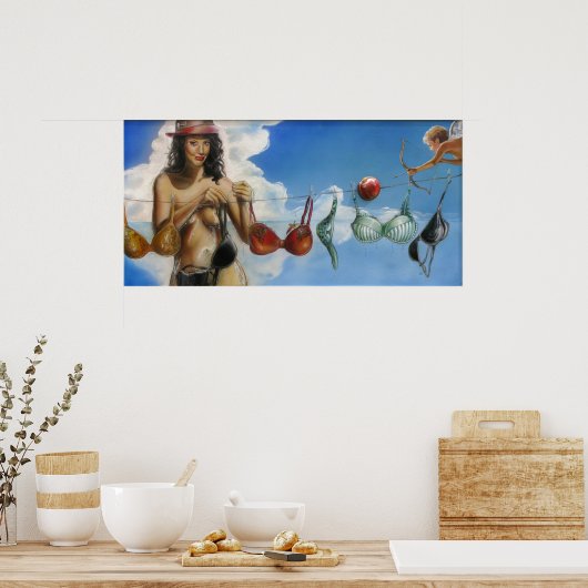 Sie können Ihren Hut auf - Joe Cocker inspiriert Poster (Küche)