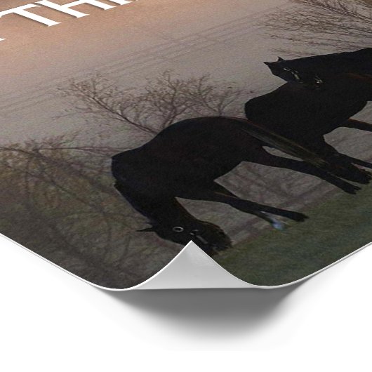 Sie können inspirierendes Zitat Poster (Ecke)