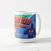 Sie können Kaffee-Tasse helfen Kaffeetasse (VorderseiteRechts)