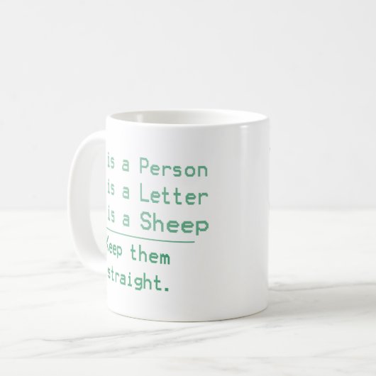 SIE KÖNNEN KAFFEETASSE (Vorderseite Links)