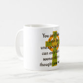 Sie können kein irisches Mädchen küssen - irisches Kaffeetasse (Vorderseite Links)