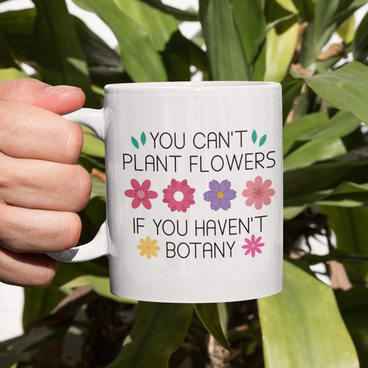 Sie können keine Pflanze Blume haben, wenn Sie kei Kaffeetasse