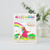 Sie können keine Rainbow Inspiration Postcard mach Postkarte (Stehend Vorderseite)