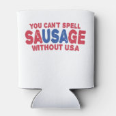 Sie können keine Wurst ohne die Sonne am 4. Juli s Dosenkühler (Rückseite)