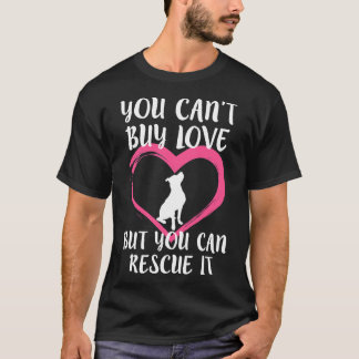 Sie können Liebe Frauen Pitbull Rescue Hund Angepa T-Shirt