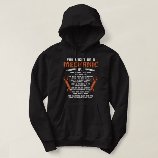 Sie können mechanisch sein, wenn - Auto - Hoodie (Design vorne)
