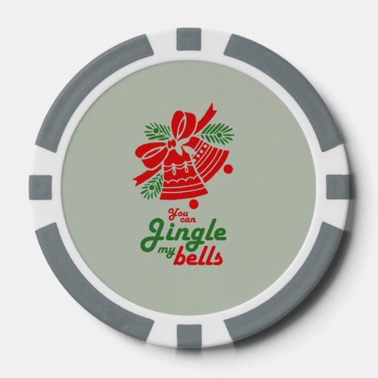SIE KÖNNEN MEINE BELLS.png JINGLE Pokerchips (Vorderseite)