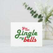 SIE KÖNNEN MEINE BELLS -.pnng Postkarte (Stehend Vorderseite)