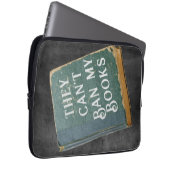 Sie können meine Bücher nicht verbieten Laptopschutzhülle (Vorne Rechts)