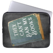 Sie können meine Bücher nicht verbieten Laptopschutzhülle (Vorderseite)