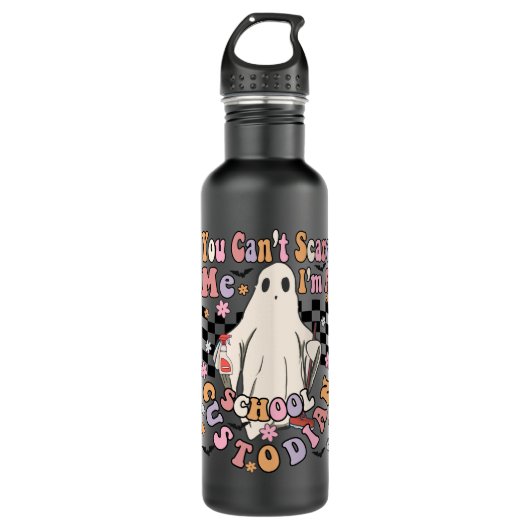 Sie können mich im aschool custodian nicht erschre edelstahlflasche (Vorderseite)