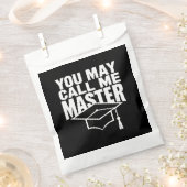 Sie können mich Master Graduate 2024 nennen Geschenktütchen (Ausgeschnitten)