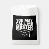 Sie können mich Master Graduate 2024 nennen Geschenktütchen (Vorderseite)