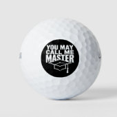 Sie können mich Master Graduate 2024 nennen Golfball (Vorderseite)