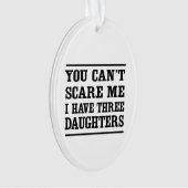 Sie können mich nicht erschrecken, den ich drei ornament (Vorderseite)