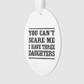Sie können mich nicht erschrecken, den ich drei ornament (Vorderseite)