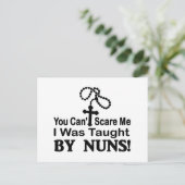 Sie können mich nicht erschrecken, ich wurden postkarte (Stehend Vorderseite)