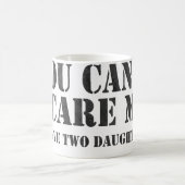 Sie können mich nicht erschrecken kaffeetasse (Mittel)