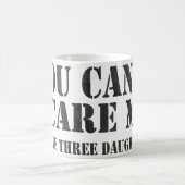 Sie können mich nicht erschrecken kaffeetasse (Mittel)