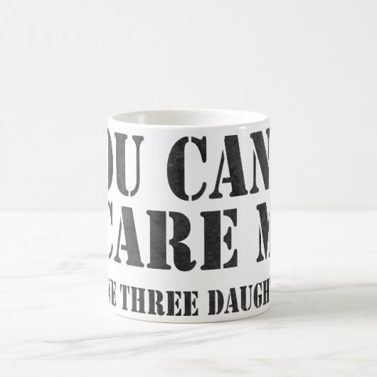 Sie können mich nicht erschrecken kaffeetasse (Mittel)