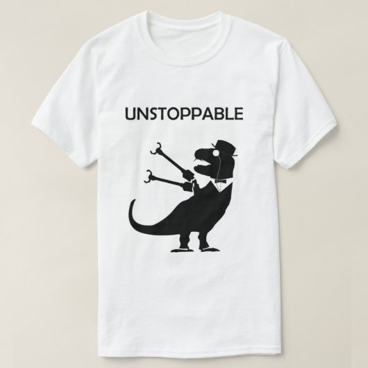 Sie können mich nicht jetzt stoppen! T-Shirt (Design vorne)