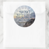 Sie können mir Aufkleber geben (Tasche)